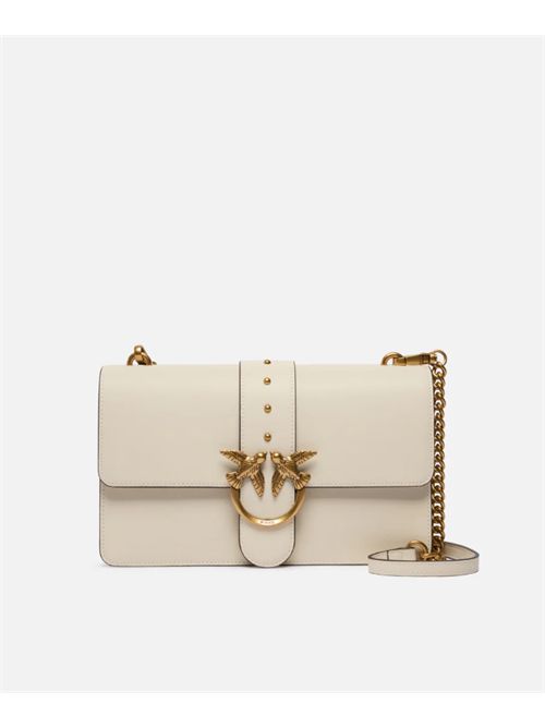 LOVE ONE CLASSIC PINKO | 105857.A0F1Z14Q BIANCO SETA-ANT. GOLD